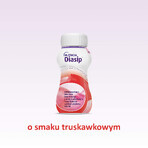 Diasip, nutritional preparation for diabetics, strawberry flavor, 4 x 200 ml