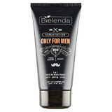 Bielenda Only For Men Barber Edition, 3-in-1-Gesichtsreinigung, Paste-Peeling-Maske, 150 g