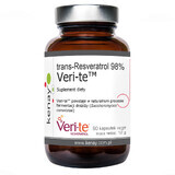 Kenay Trans-Resveratrol 98% Veri-te, 60 pflanzliche Kapseln