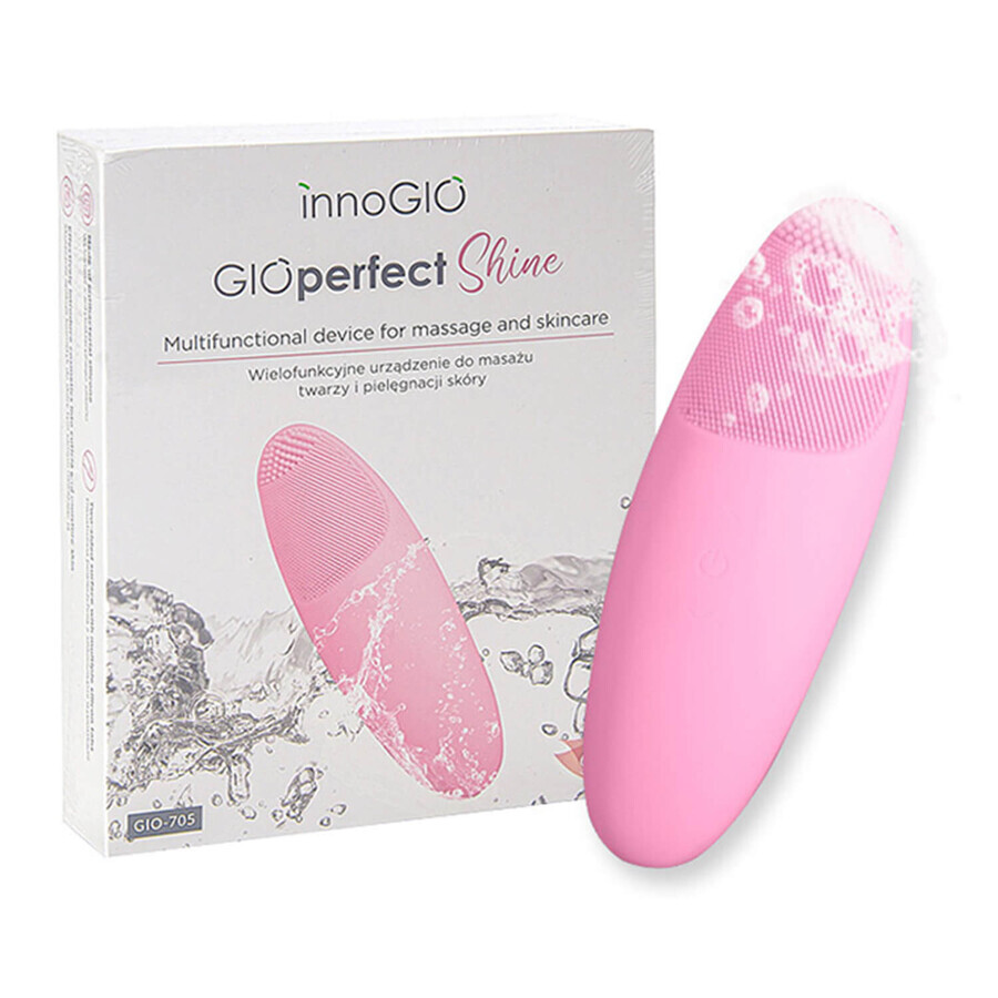 InnoGIO GIOperfect Shine, multifunktionales Gerät für Gesichtsmassage und Hautpflege, GIO-705