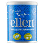 Ellen, tampoane probiotice, super, 8 bucăți