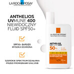 La Roche-Posay Anthelios UVMune 400, fluid protector invizibil, SPF 50+, 50 ml