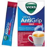 Vicks AntiGrip Max 1000 mg + 16 mg + 4 mg, Granulat für orale Lösung, 14 Beutel