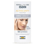 Isdin Fotoultra 100 Active Unify, fluid correcting imperfections, SPF 50+, 50 ml