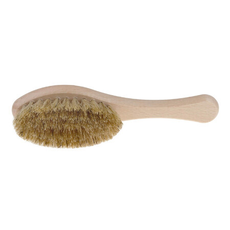 Bocioland, wooden hair brush, natural hair, ellipse, 1 pc