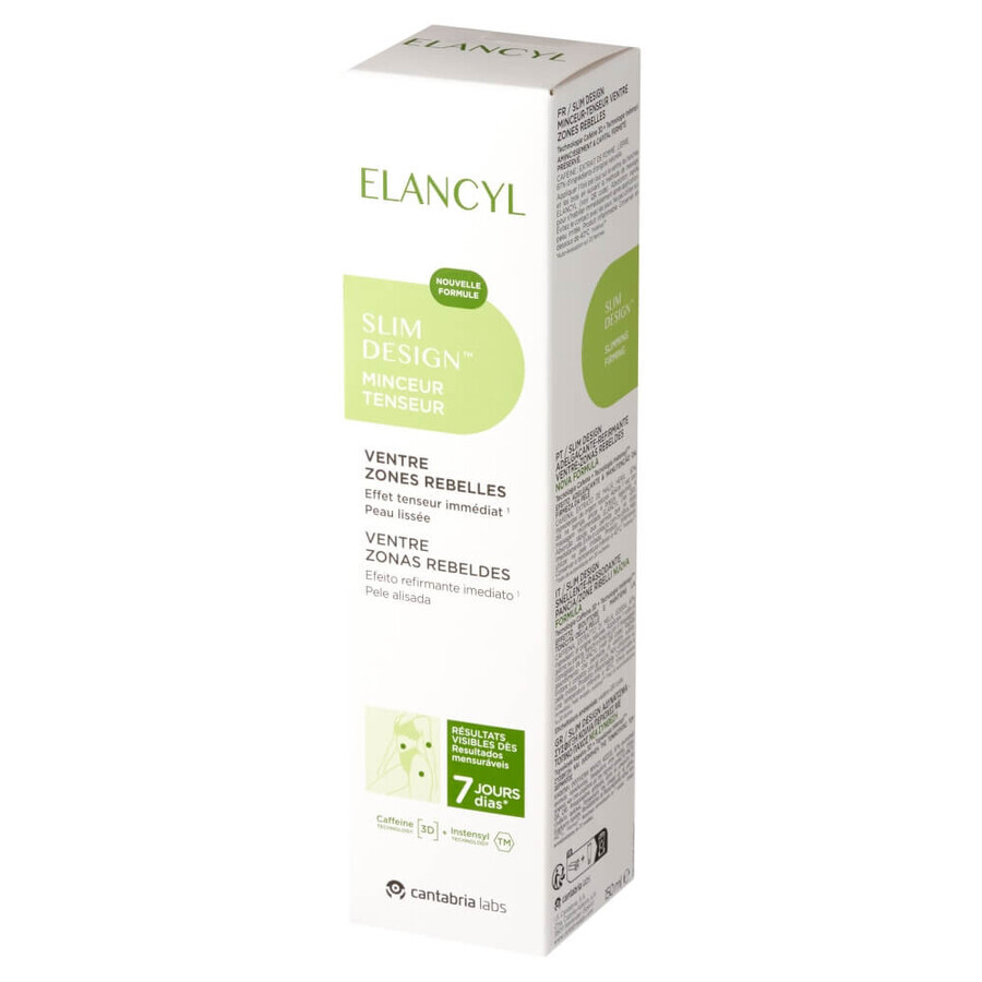 Elancyl Slim Design, slimming and firming gel for abdomen and stubborn areas, 150 ml