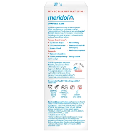 Meridol Complete Care, Mundspülung, alkoholfrei, 400 ml