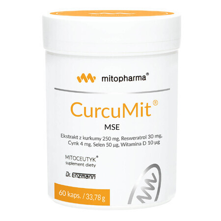 Mito-Pharma CurcuMit MSE, 60 capsules