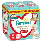 Pampers Premium Care Pants, diapers, size 5, 12-17 kg, 102 pcs