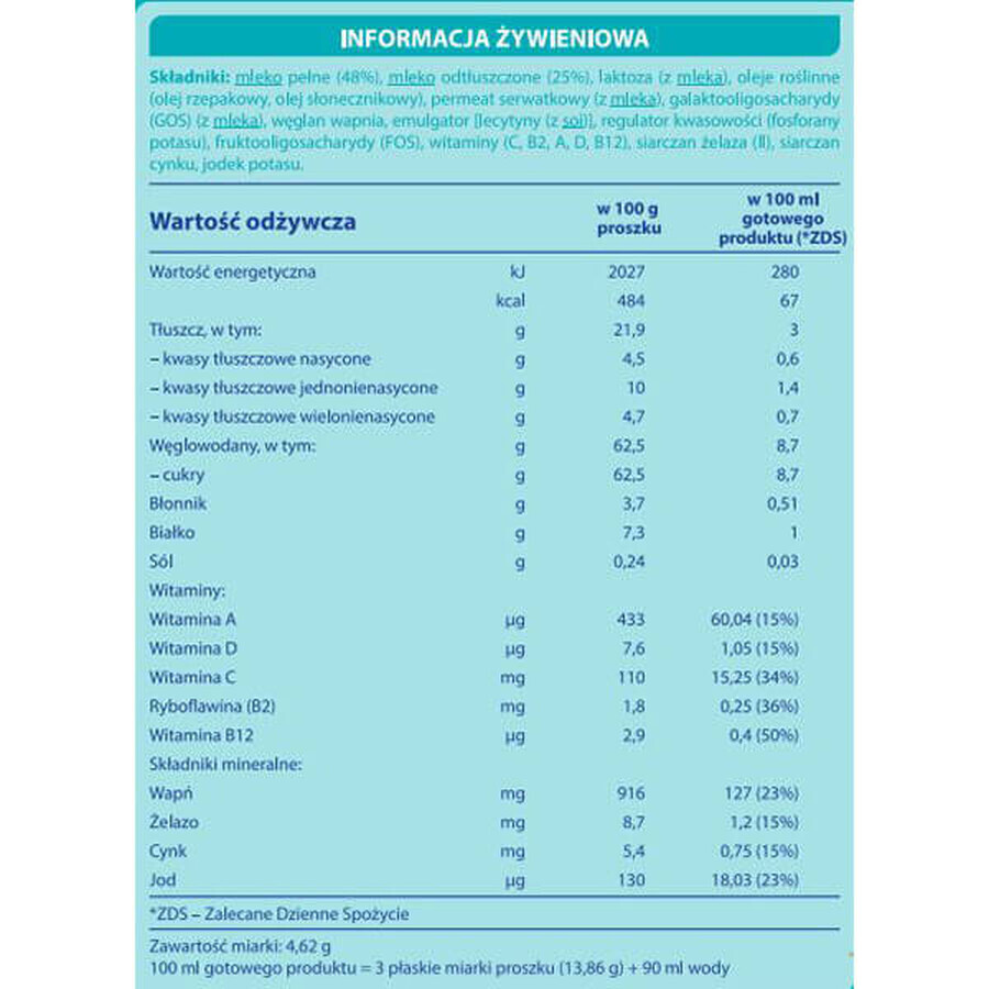 Nestle NAN Optipro 4, Junior Formula Milch für Kinder ab 2 Jahren, 650 g