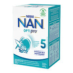 Nestle NAN Optipro 5, Junior Formula Milch für Kinder ab 2,5 Jahren, 650 g