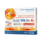 Olimp Gold-Vit D3 + K2 4000 IE, 30 capsules