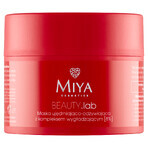 Miya BEAUTY.lab, mascarilla reafirmante y revitalizante con complejo alisante 8%, 50 ml