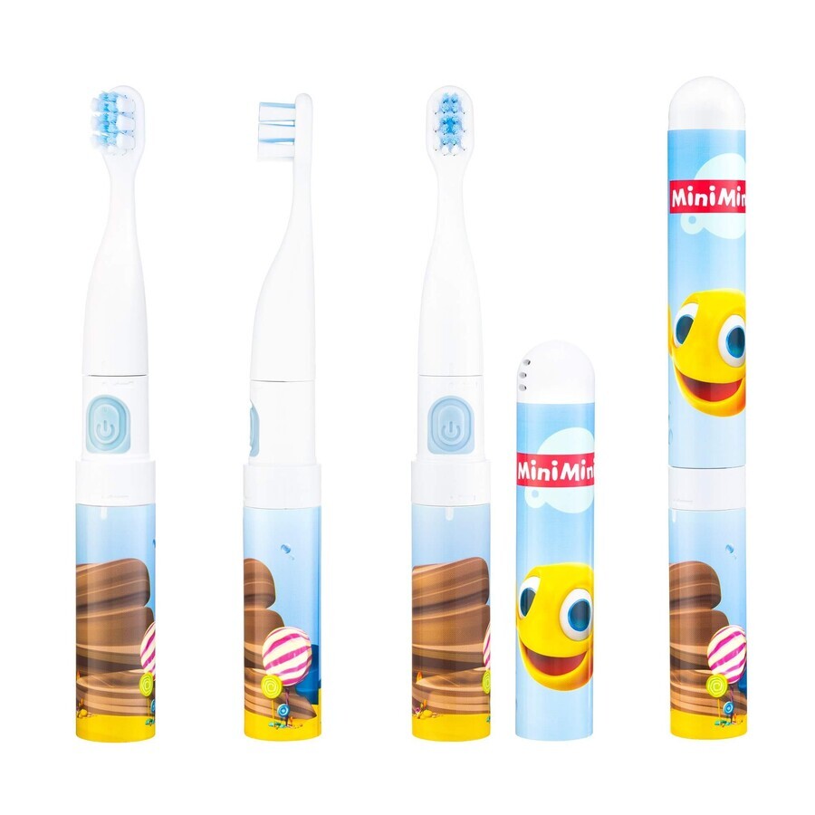 Vitammy Smile, spazzolino sonico per bambini, MiniMini+ Fish, da 3 anni, 1 pezzo