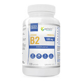 Wish Vitamin B2 100 mg + Präbiotikum, 120 Kapseln