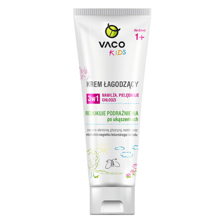 Vaco, crema lenitiva per bambini dopo le punture d'insetto, 75 ml