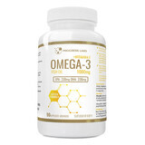 Progress Labs Omega-3 1000 mg + Vitamin E, 90 Kapseln