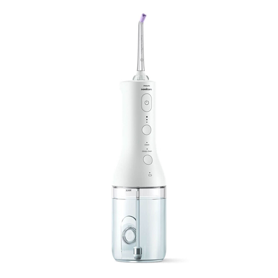 Philips Sonicare Cordless Power Flosser 3000, irigator oral, HX3806/31, 2 vârfuri