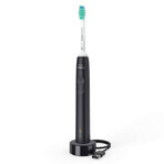 Philips Sonicare 3100 Series, periuță de dinți sonică, HX3671/14, negru, 1 buc