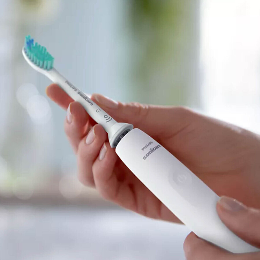 Philips Sonicare 3100 Series, Schallzahnbürste mit Etui, HX3673/13, weiß, 1 Stück