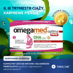 Omegamed Optima Forte DHA from algae for women in the second and third trimester of pregnancy and nursing mothers, 60 capsules