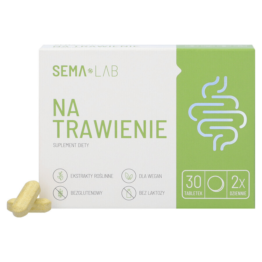 SEMA Lab Na Trawienie, 30 Filmtabletten