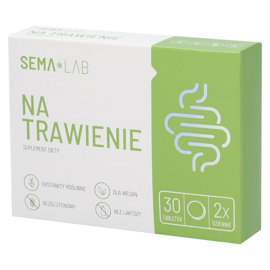 SEMA Lab Na Trawienie, 30 Filmtabletten