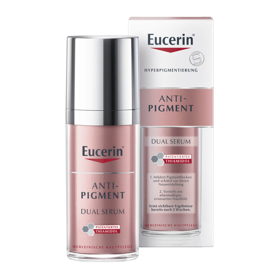 Eucerin Anti-Pigment, ser cu acțiune dublă pentru hiperpigmentare cu tiamidol, 30 ml