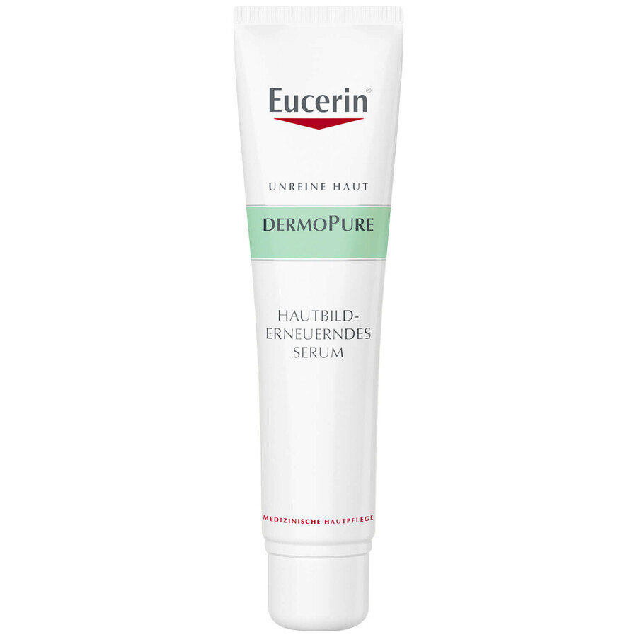 Eucerin DermoPure, crème exfoliante et lissante pour l'acné et les peaux à imperfections, 40 ml