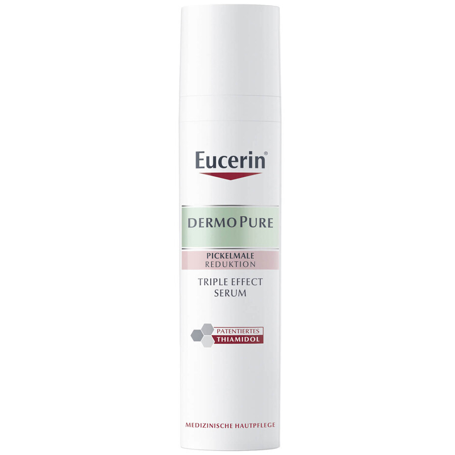 Eucerin DermoPure, sérum triple action pour les peaux à imperfections et les boutons d'acné, 40 ml