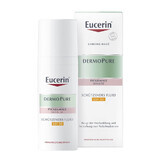 Eucerin DermoPure, crème fluide protectrice pour les peaux à imperfections et les peaux acnéiques, SPF 30, 50 ml