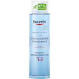 Eucerin DermatoClean [Hyaluron], Lotion micellaire 3-en-1 pour tous les types de peau, 400 ml