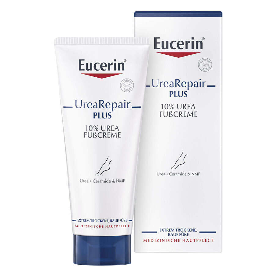 Eucerin UreaRepair Plus 10% Urea Foot Cream for Very Dry and Rough Skin 100ml