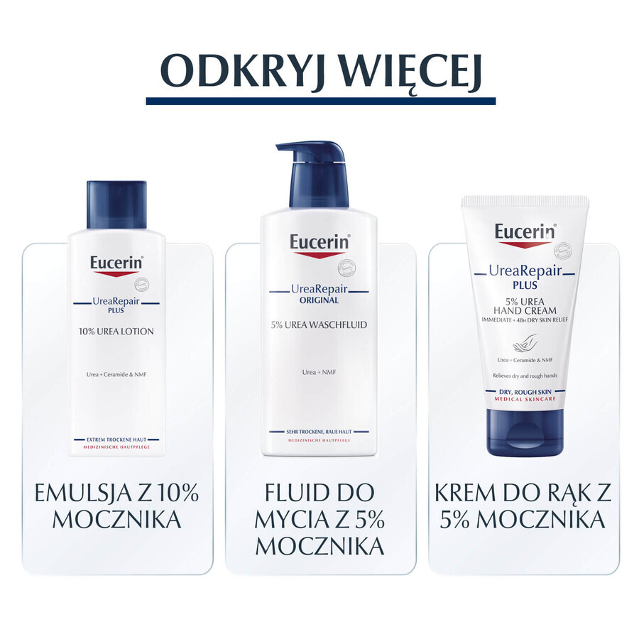 Eucerin UreaRepair, crema viso con il 5% di urea per pelli secche, 50 ml