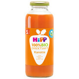 HiPP 100% Bio juice, carrot, directly squeezed, after 5 months, 200 ml