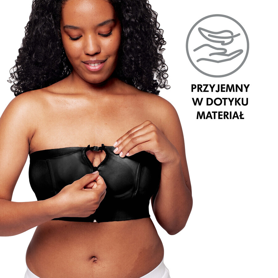 Medela Hands-Free, Abpumpkorsett, schwarz, Größe XL, 1 Stück