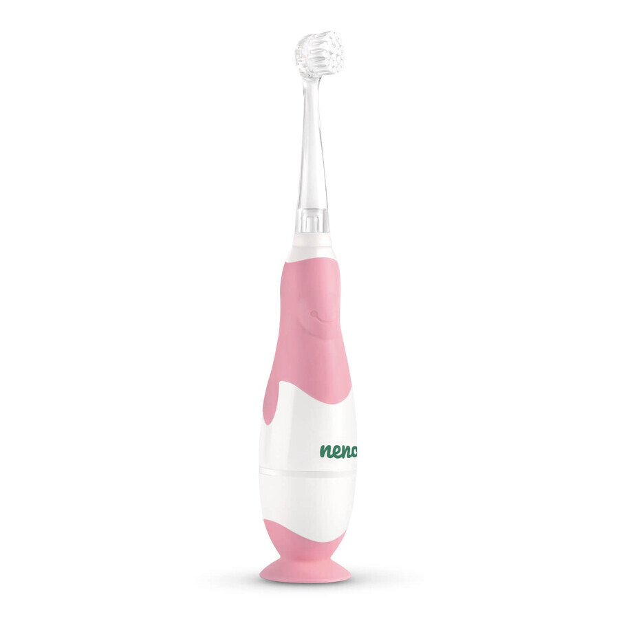 Neno Denti, elektronische Zahnbürste für Kinder, rosa, 3-36 Monate, 1 Stück