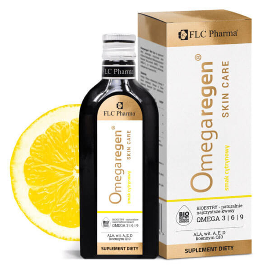 Holistic Medica Omegamedica Skin Care, lemon flavor, 250 ml