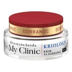 Janda My Clinic Kriology 50+, night cream for the face, 50 ml