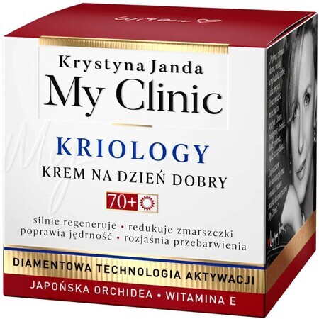 Janda My Clinic Kriology 70+, day cream, 50 ml