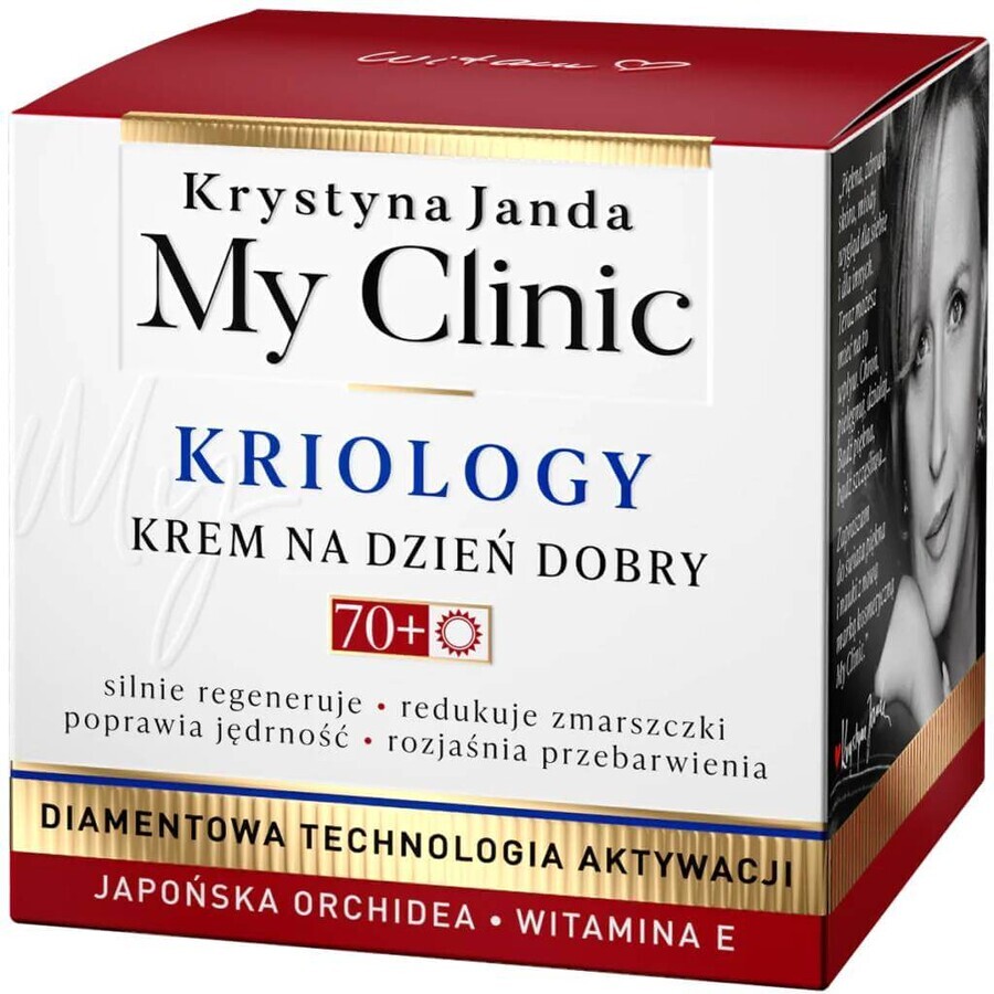 Janda My Clinic Kriology 70+, day cream, 50 ml