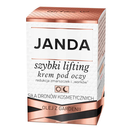 Janda Szybki Lifting, eye cream, day and night, gardenia oil, 15 ml