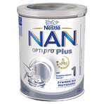 Nestlé NAN Optipro Plus 1 5HMO, leche infantil para bebés desde el nacimiento, 800 g