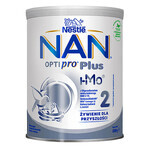 Nestle NAN Optipro Plus 2 HM-O, latte di proseguimento per lattanti oltre i 6 mesi, 800 g