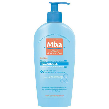 Mixa Hyaluronic Hydrate, bodylotion, normale en droge huid, 400 ml