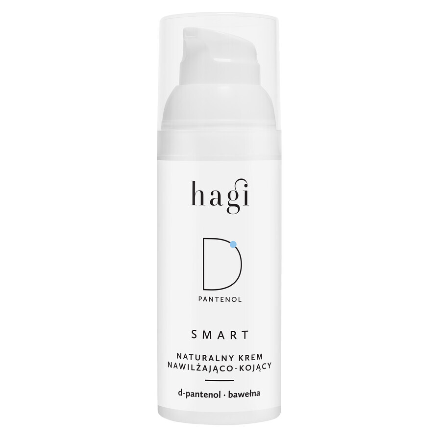 Hagi Smart D, natural moisturizing and soothing cream with D-panthenol, 50 ml