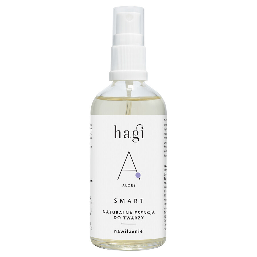 Hagi Smart A, natural facial essence with aloe vera, Hydration, 100 ml