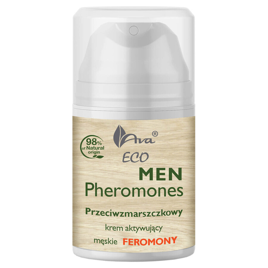 Ava Eco Men Feromonen, anti-rimpel gezichtscrème, 50 ml