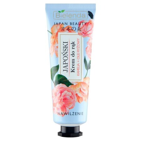 Bielenda Japan Beauty, Japanese hand cream, moisturizing, camellia + rice oil, 50 ml