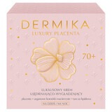 Dermika Luxury Placenta 70+, luxuriöse straffende und glättende Creme, 50 ml